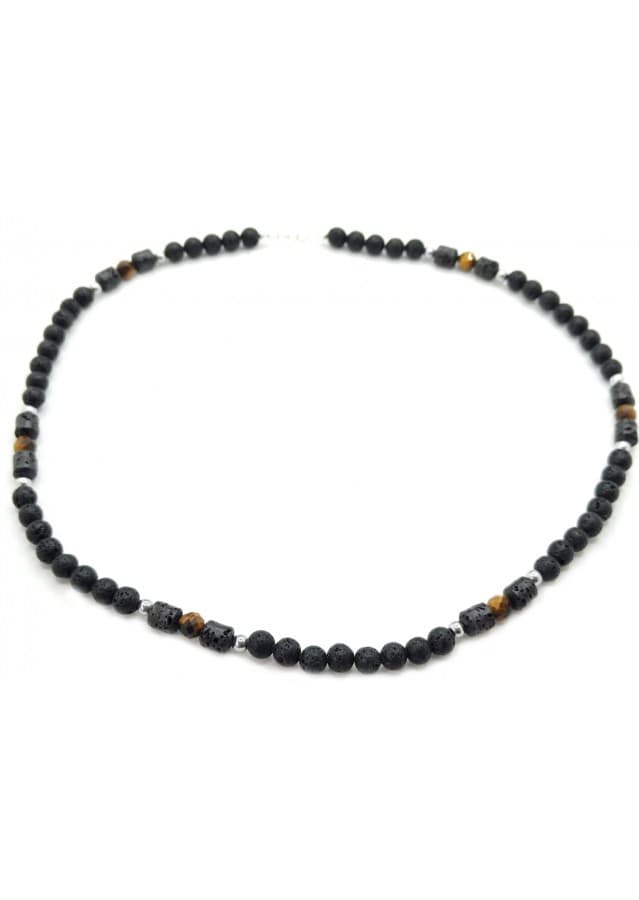 Naszyjnik męski Tygrysie oko